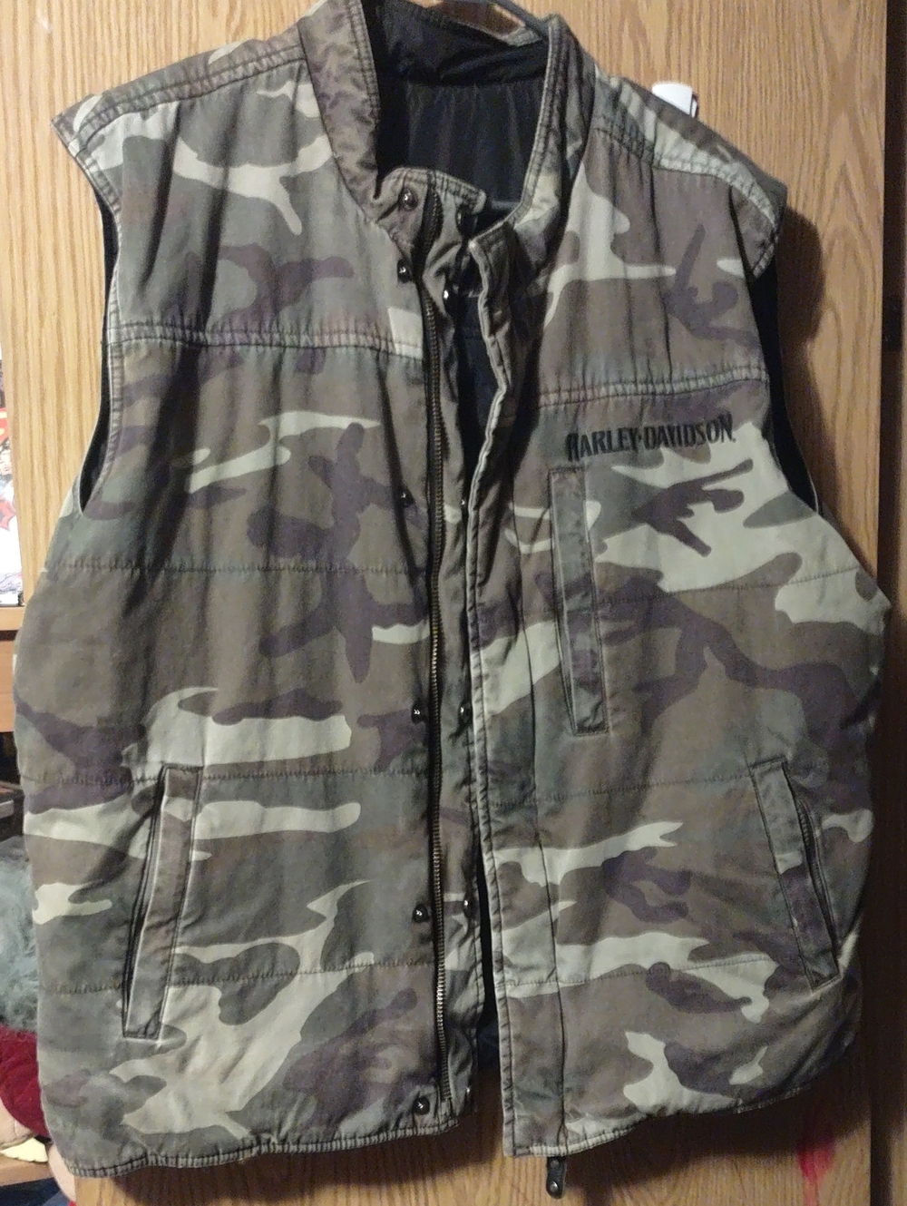 Harley-Davidson Reversible Puffer Vest